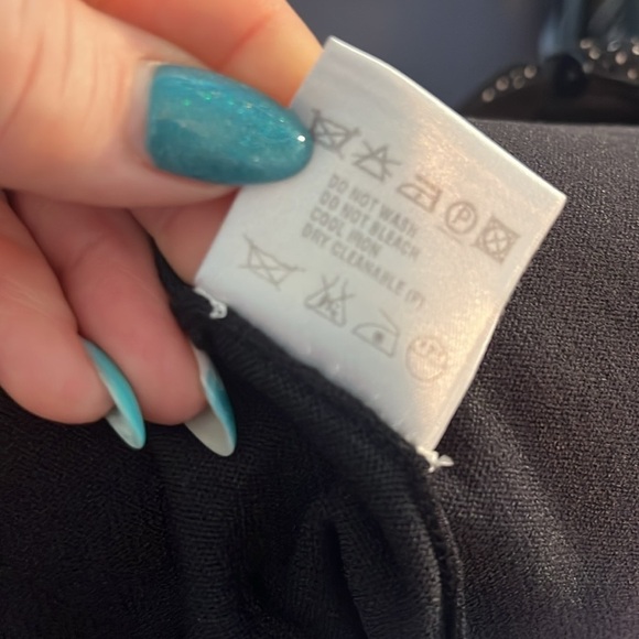 Escada Cardigan Sweater Ruffle Trim Button Front Black Size 36 = US 6 Small - Picture 11 of 12